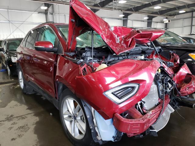 FORD EDGE SEL 2015 with VIN 2FMTK4J89FBB48685 - Photo from auction