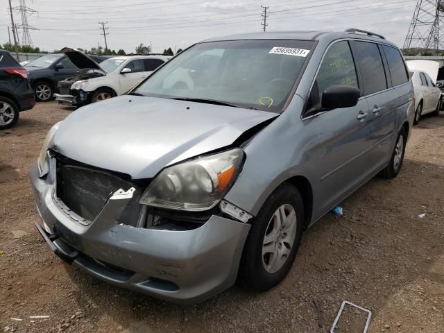 Photo 2 from auction – 2007 HONDA ODYSSEY EX with VIN 5FNRL387X7B137878
