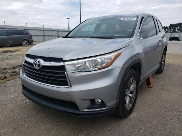 Photo 2 from auction – 2015 TOYOTA HIGHLANDER with VIN 5TDKKRFH4FS100287
