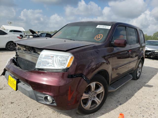 Photo 2 from auction – 2012 HONDA PILOT EXL with VIN 5FNYF3H60CB038930