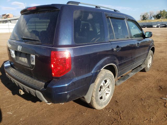 Photo 4 from auction – 2004 HONDA PILOT EX with VIN 2HKYF18484H529333
