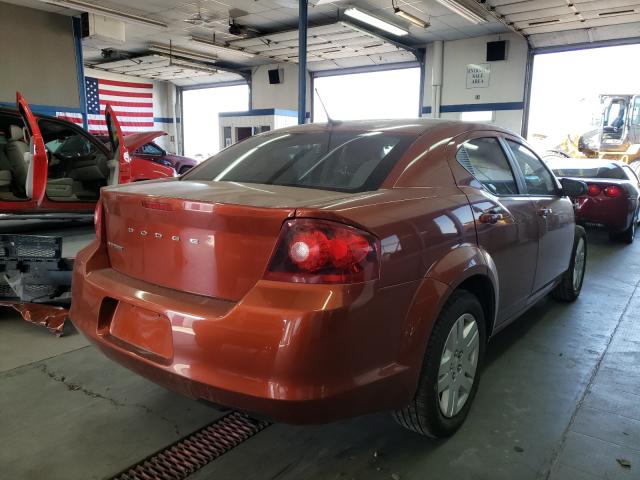 Photo 4 from auction – 2012 DODGE AVENGER SE with VIN 1C3CDZAB0CN190335