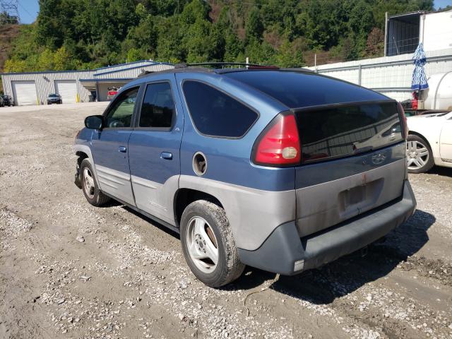 Photo 3 from auction – 2001 PONTIAC AZTEK with VIN 3G7DA03E91S520390