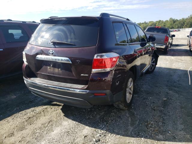 Photo 4 from auction – 2013 TOYOTA HIGHLANDER with VIN 5TDBK3EH4DS278860