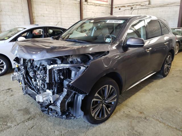Photo 2 from auction – 2020 ACURA MDX TECHNO with VIN 5J8YD4H57LL003013
