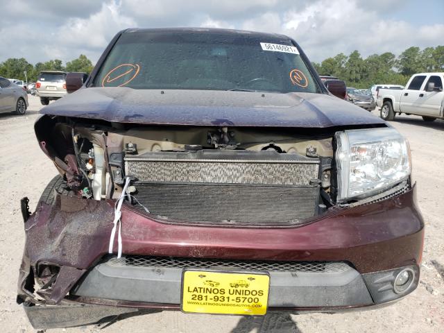 Photo 9 from auction – 2012 HONDA PILOT EXL with VIN 5FNYF3H60CB038930