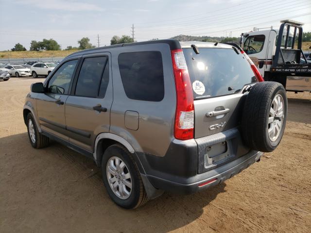 Photo 3 from auction – 2006 HONDA CR-V EX with VIN JHLRD78866C054833