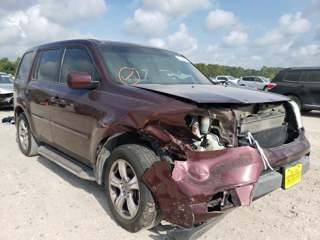 HONDA PILOT EXL 2012 with VIN 5FNYF3H60CB038930 - Photo from auction