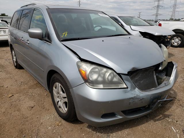 HONDA ODYSSEY EX 2007 with VIN 5FNRL387X7B137878 - Photo from auction