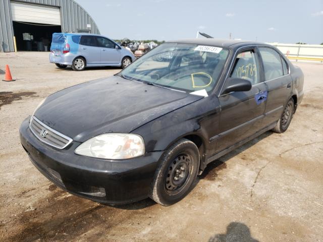 Photo 2 from auction – 2000 HONDA CIVIC LX with VIN 1HGEJ6571YL069030