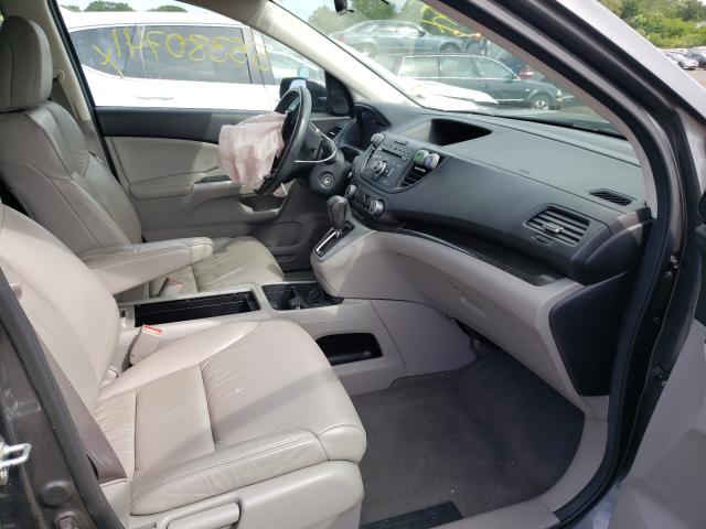 Photo 5 from auction – 2014 HONDA CR-V EXL with VIN 5J6RM4H79EL043157