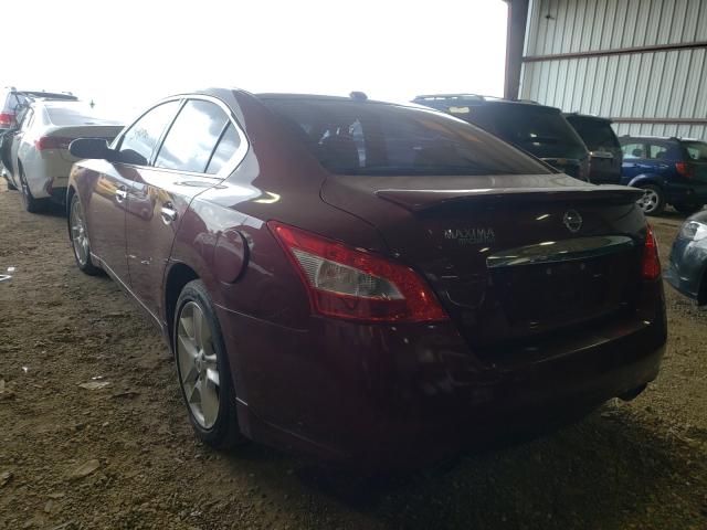 Photo 3 from auction – 2011 NISSAN MAXIMA S with VIN 1N4AA5AP2BC827855