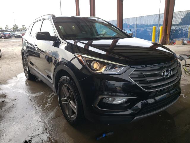 HYUNDAI SANTA FE S 2017 with VIN 5NMZU3LB4HH019396 - Photo from auction