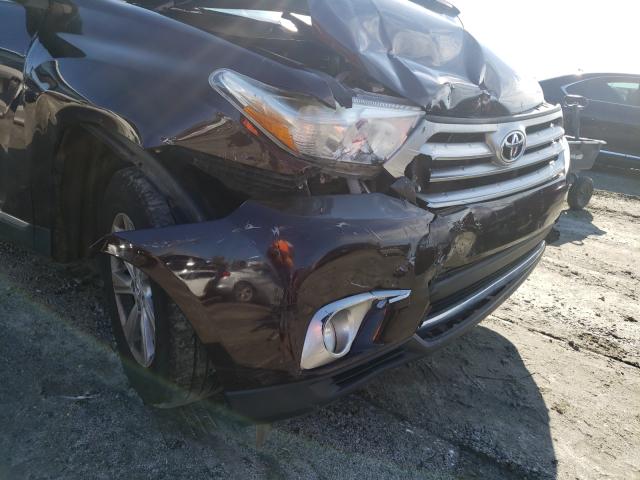 Photo 9 from auction – 2013 TOYOTA HIGHLANDER with VIN 5TDBK3EH4DS278860