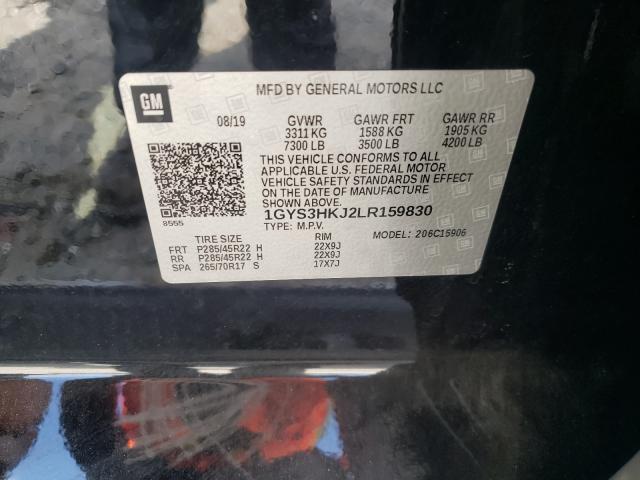 Photo 10 from auction – 2020 CADILLAC ESCALADE E with VIN 1GYS3HKJ2LR159830