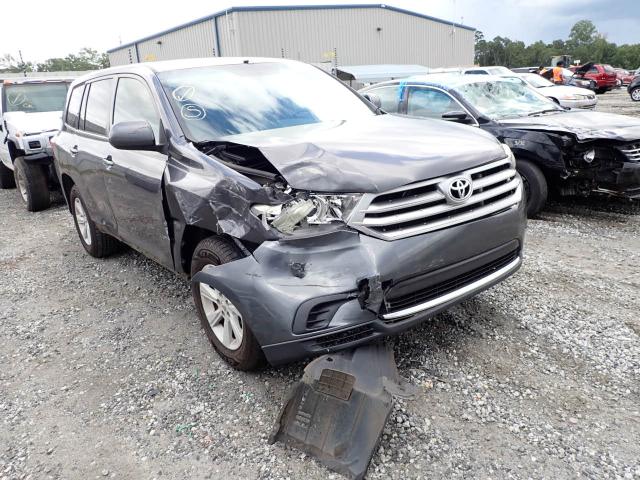 TOYOTA HIGHLANDER 2013 with VIN 5TDZK3EH1DS105392 - Photo from auction