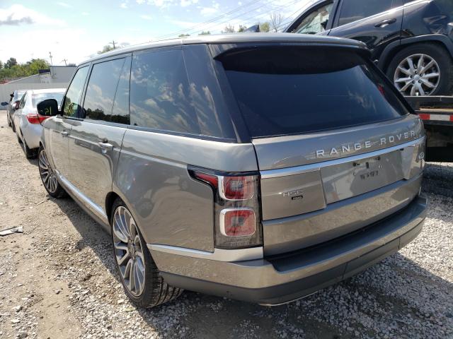 Photo 3 from auction – 2020 LAND ROVER RANGE ROVE with VIN SALGS5SE7LA569501