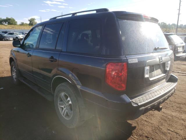 Photo 3 from auction – 2004 HONDA PILOT EX with VIN 2HKYF18484H529333