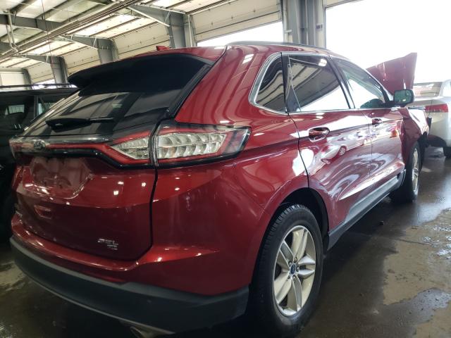 Photo 4 from auction – 2015 FORD EDGE SEL with VIN 2FMTK4J89FBB48685