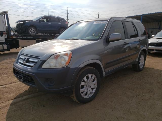 Photo 2 from auction – 2006 HONDA CR-V EX with VIN JHLRD78866C054833