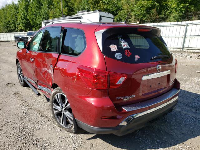 Photo 3 from auction – 2018 NISSAN PATHFINDER with VIN 5N1DR2MMXJC642057