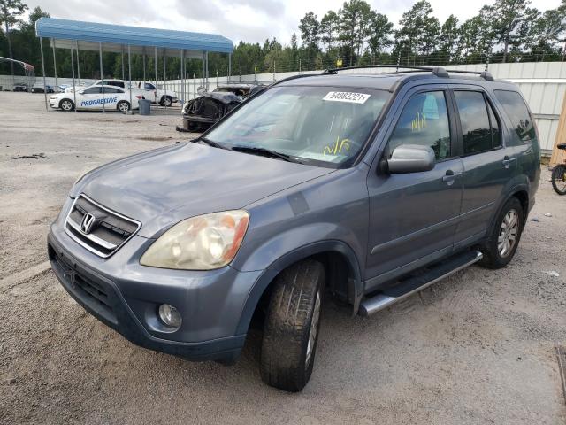 Photo 2 from auction – 2005 HONDA CR-V SE with VIN SHSRD78985U303603