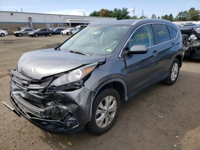 Photo 2 from auction – 2014 HONDA CR-V EXL with VIN 5J6RM4H79EL043157