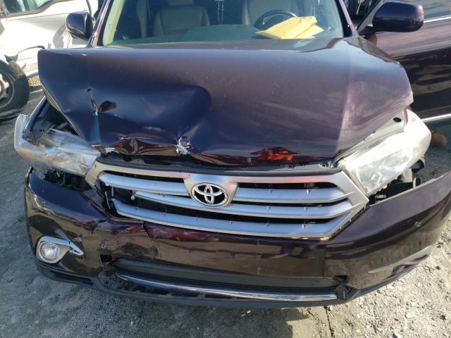 Photo 7 from auction – 2013 TOYOTA HIGHLANDER with VIN 5TDBK3EH4DS278860