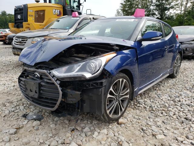 Photo 2 from auction – 2016 HYUNDAI VELOSTER T with VIN KMHTC6AE8GU265152