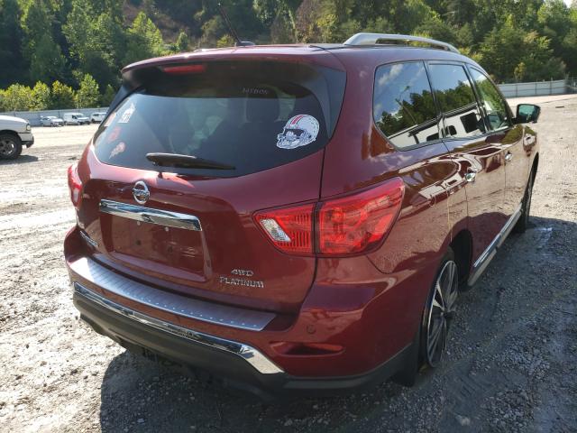 Photo 4 from auction – 2018 NISSAN PATHFINDER with VIN 5N1DR2MMXJC642057