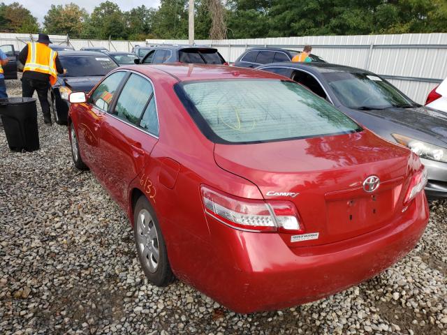 Photo 3 from auction – 2011 TOYOTA CAMRY BASE with VIN 4T1BF3EKXBU625077