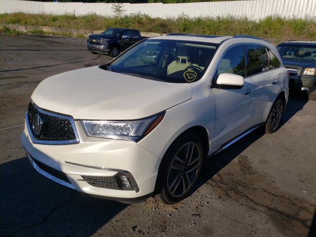 Photo 2 from auction – 2017 ACURA MDX ADVANC with VIN 5FRYD4H88HB042971