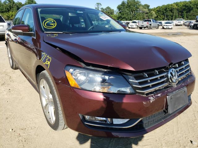 VOLKSWAGEN PASSAT SEL 2012 with VIN 1VWCN7A39CC108231 - Photo from auction