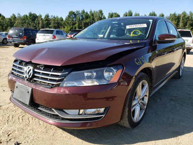 Photo 2 from auction – 2012 VOLKSWAGEN PASSAT SEL with VIN 1VWCN7A39CC108231