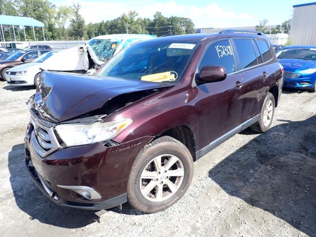 Photo 2 from auction – 2013 TOYOTA HIGHLANDER with VIN 5TDBK3EH4DS278860