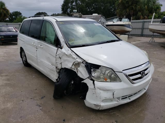 HONDA ODYSSEY EX 2005 with VIN 5FNRL38785B131199 - Photo from auction