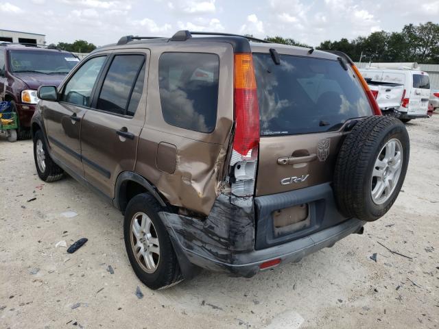 Photo 3 from auction – 2002 HONDA CR-V EX with VIN JHLRD78872C081663