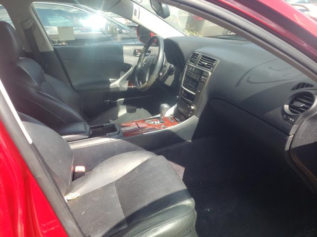 Photo 5 from auction – 2006 LEXUS IS 250 with VIN JTHBK262065005233