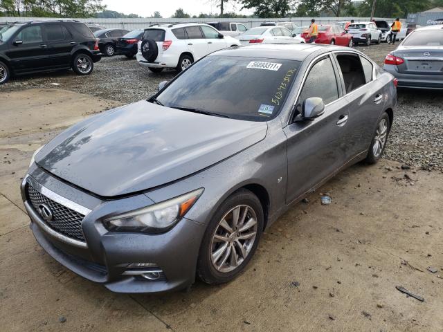 Photo 2 from auction – 2014 INFINITI Q50 BASE with VIN JN1BV7AR8EM688140