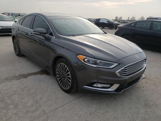 FORD FUSION SE 2017 with VIN 3FA6P0HD1HR102941 - Photo from auction