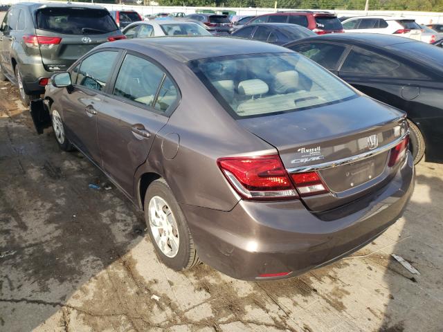 Photo 3 from auction – 2014 HONDA CIVIC LX with VIN 2HGFB2F59EH528160