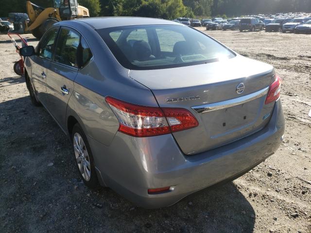Photo 3 from auction – 2014 NISSAN SENTRA S with VIN 3N1AB7AP2EL607243