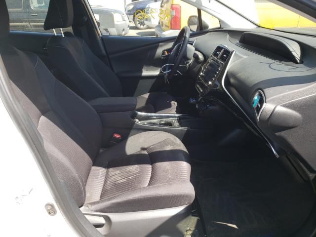 Photo 5 from auction – 2021 TOYOTA PRIUS PRIM with VIN JTDKAMFP4M3168794