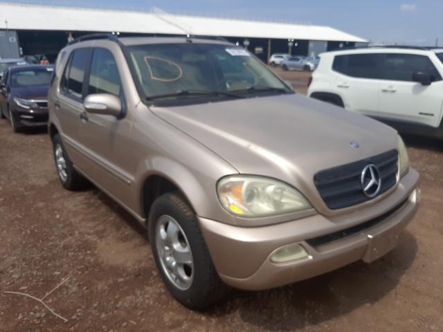 Photo 1 from auction – 2003 MERCEDES-BENZ M-CLASS with VIN 4JGAB57E93A409640