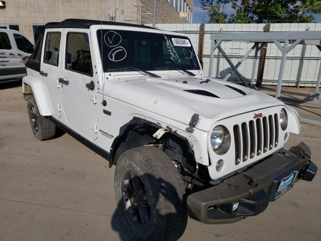 JEEP WRANGLER U 2016 with VIN 1C4BJWEG2GL330830 - Photo from auction