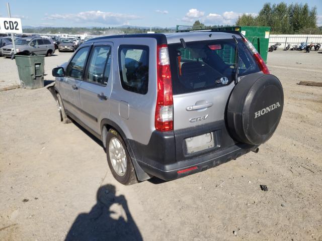 Photo 3 from auction – 2005 HONDA CR-V LX with VIN JHLRD68595C001929