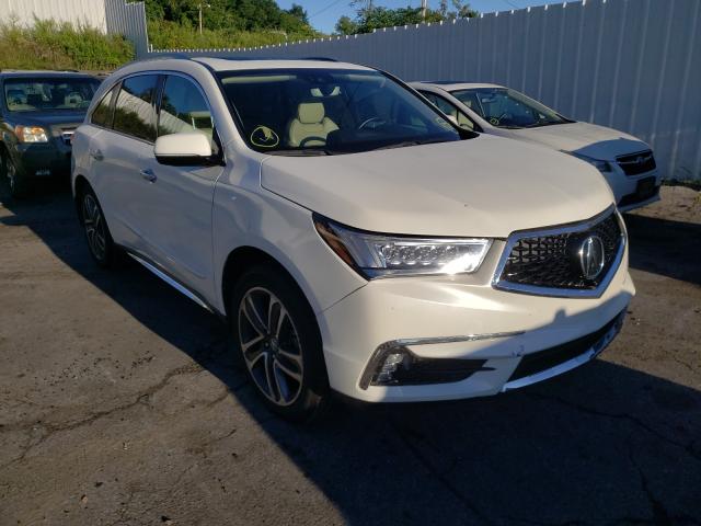 ACURA MDX ADVANC 2017 with VIN 5FRYD4H88HB042971 - Photo from auction