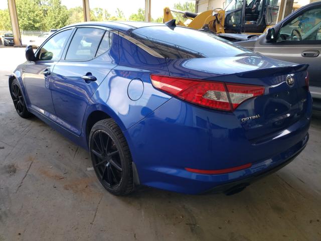 Photo 3 from auction – 2013 KIA OPTIMA SX with VIN 5XXGR4A65DG103580