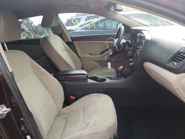 Photo 5 from auction – 2013 KIA OPTIMA LX with VIN 5XXGM4A75DG241451
