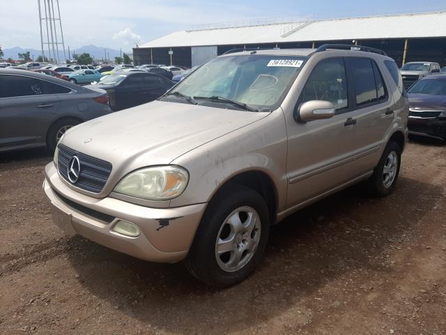 Photo 2 from auction – 2003 MERCEDES-BENZ M-CLASS with VIN 4JGAB57E93A409640